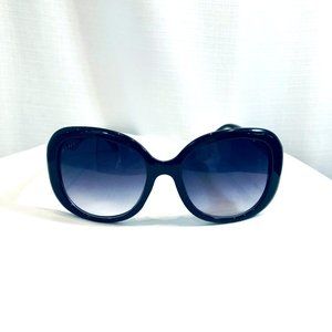 Sunglasses with Gold Tone Chain Sides